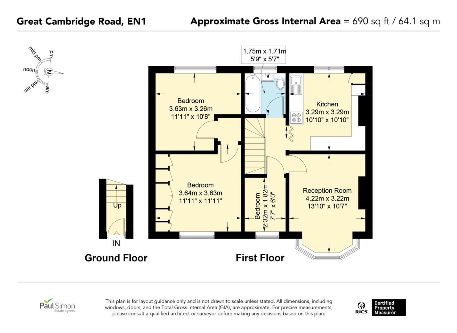 3 Bedroom Flat for Sale